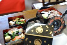 Heian-style Lunch at Itsuki Chaya
